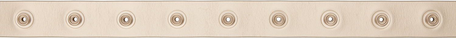 Pasovi Rick Owens Rick Owens Hollywood Snap Belt Bež | RA01E0682 LGEMGH, 1