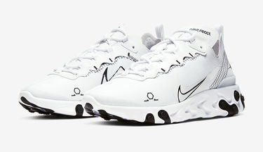 Superge in čevlji Nike React Element Bela | CU3009-100, 6