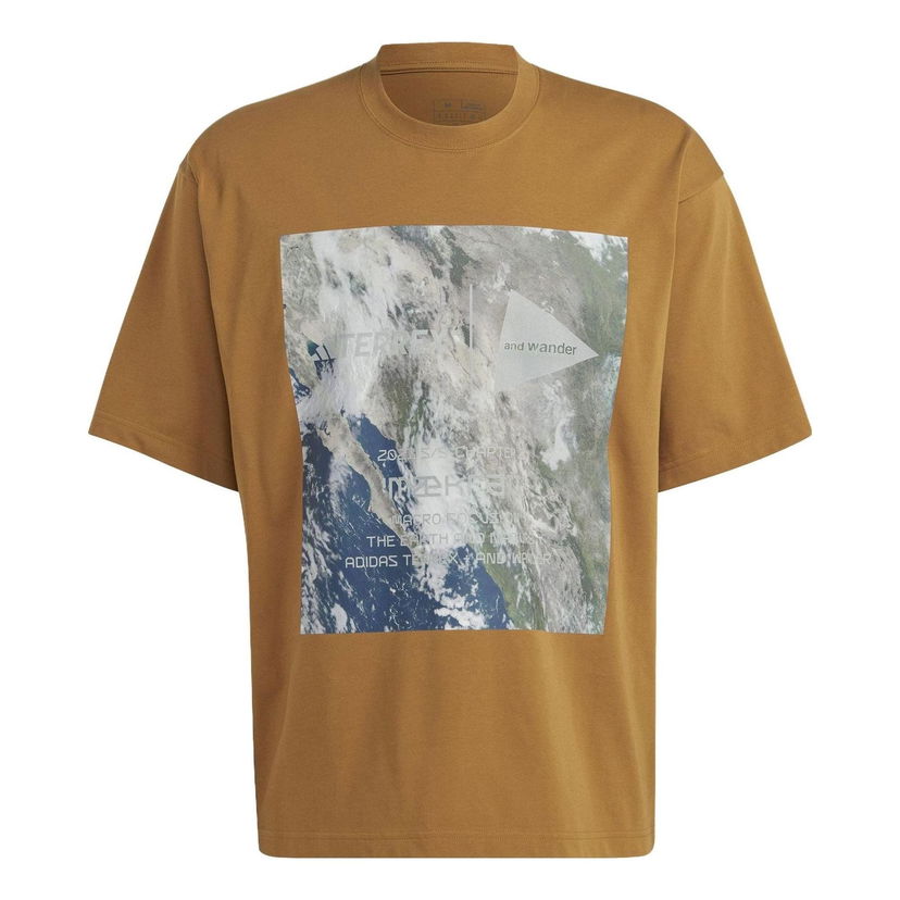 Majica adidas Performance Terrex Graphic T-Shirt Rjava | HR7142