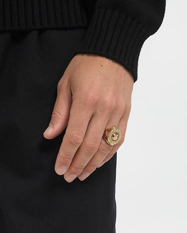 Prstan Casablanca Sports Medallion Ring Rumena | APF25-JW-174-01, 1