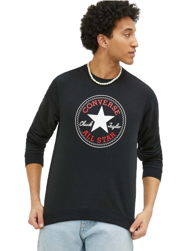 Pulover Converse GO-TO ALL STAR PATCH CREW SWEATSHIRT Mornarica | 10025471.A01