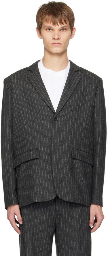 Jakna Samsoe Samsoe Samsøe Samsøe Cho Pinstripe Blazer Siva | M23400040, 0