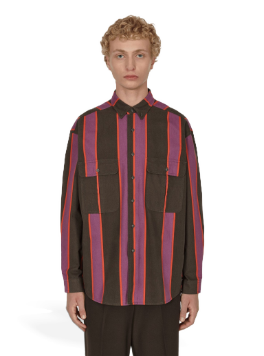Srajce Levi's Stripe Longsleeve Shirt Bordo | A0953 0005