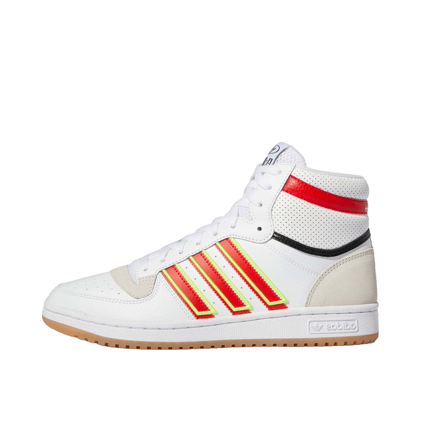 Superge in čevlji adidas Originals Top Ten RB White Red Solar Yellow Gum Bela | GX0753