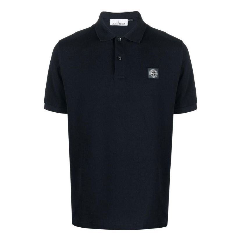 Polo majica Stone Island Compass Badge Polo Shirt Modra | 101522R39-A0020