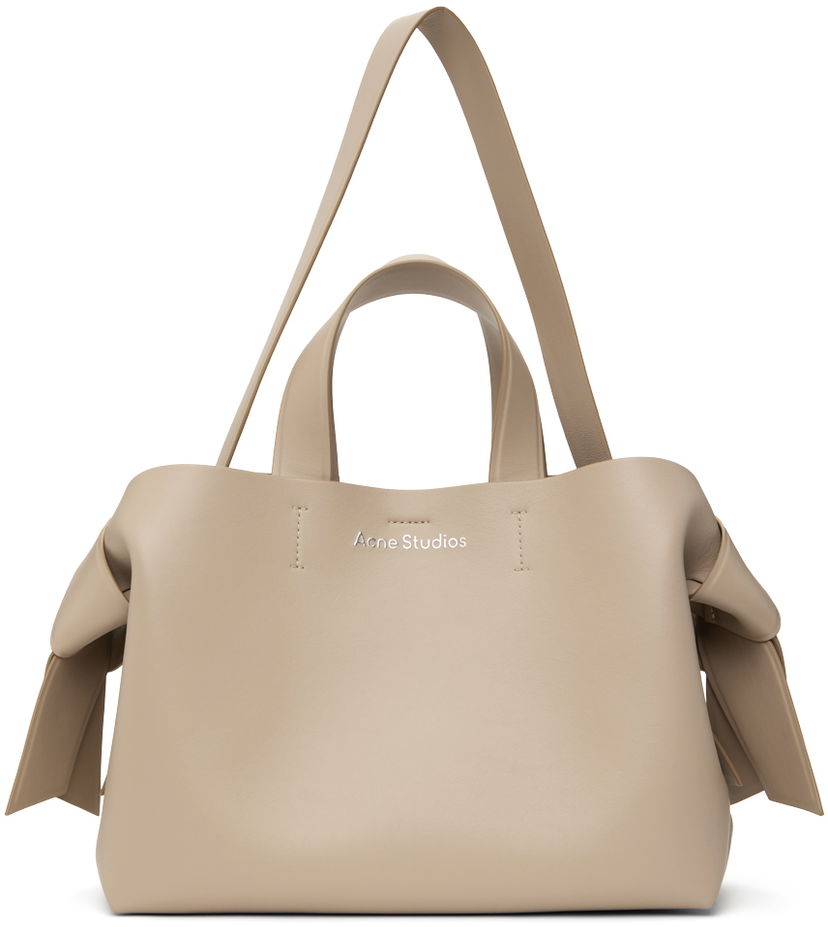 Tote bag Acne Studios Musubi Midi Tote Bag Bež | A10338-