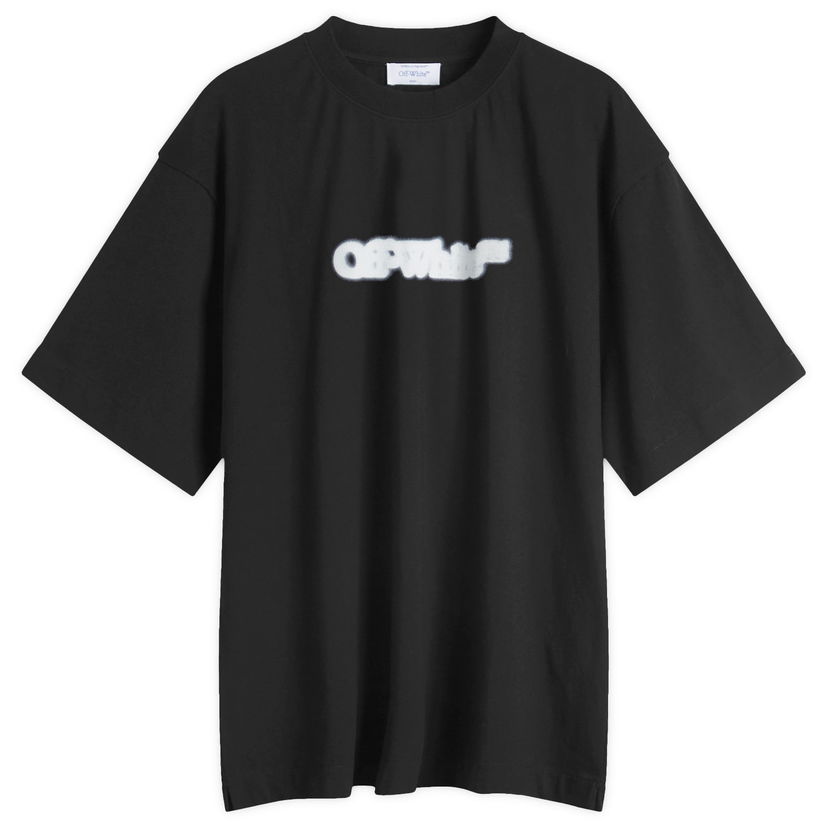 Majica Off-White Spray Arrow Slim T-Shirt, Size Large Črna | OMAA027S25JER00B1001