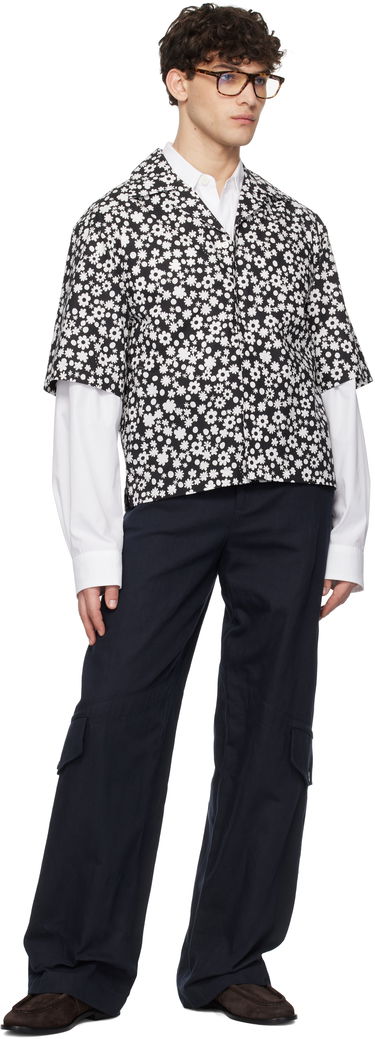 Srajce Marni Marni Pop Fields Motif Shirt Črna | CUMU0330S2 UTC463, 3