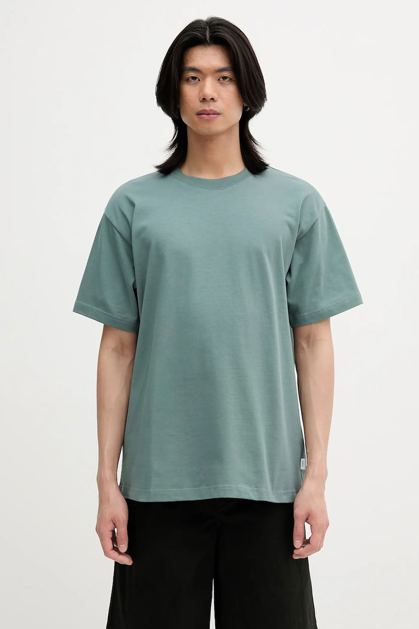 Majica NORSE PROJECTS Norse Projects Norse Standard Heavy Loose T-Shirt Zelena | N01.0679.7157