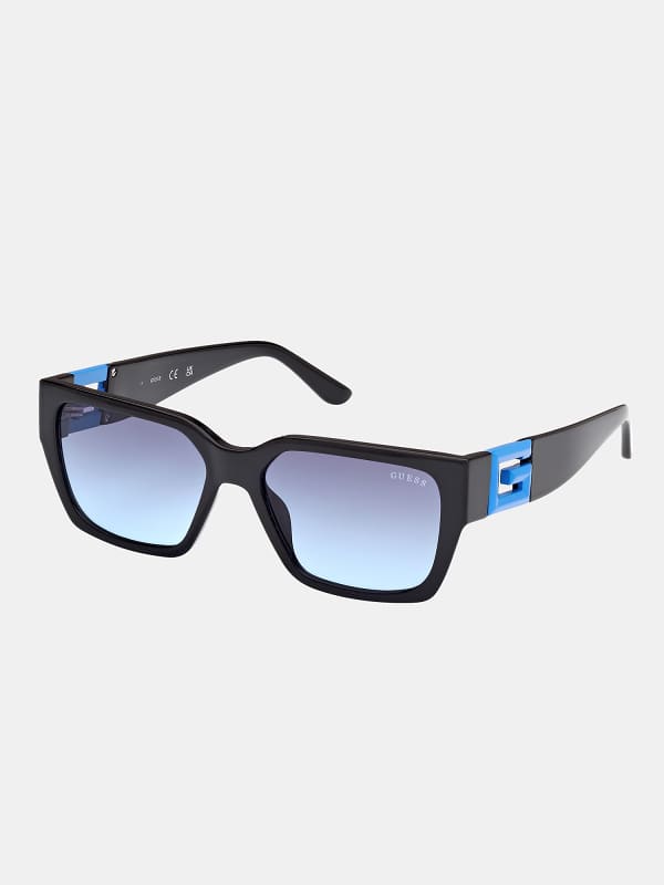 Sončna očala GUESS Square Sunglasses Črna | GU791655QQQ, 0