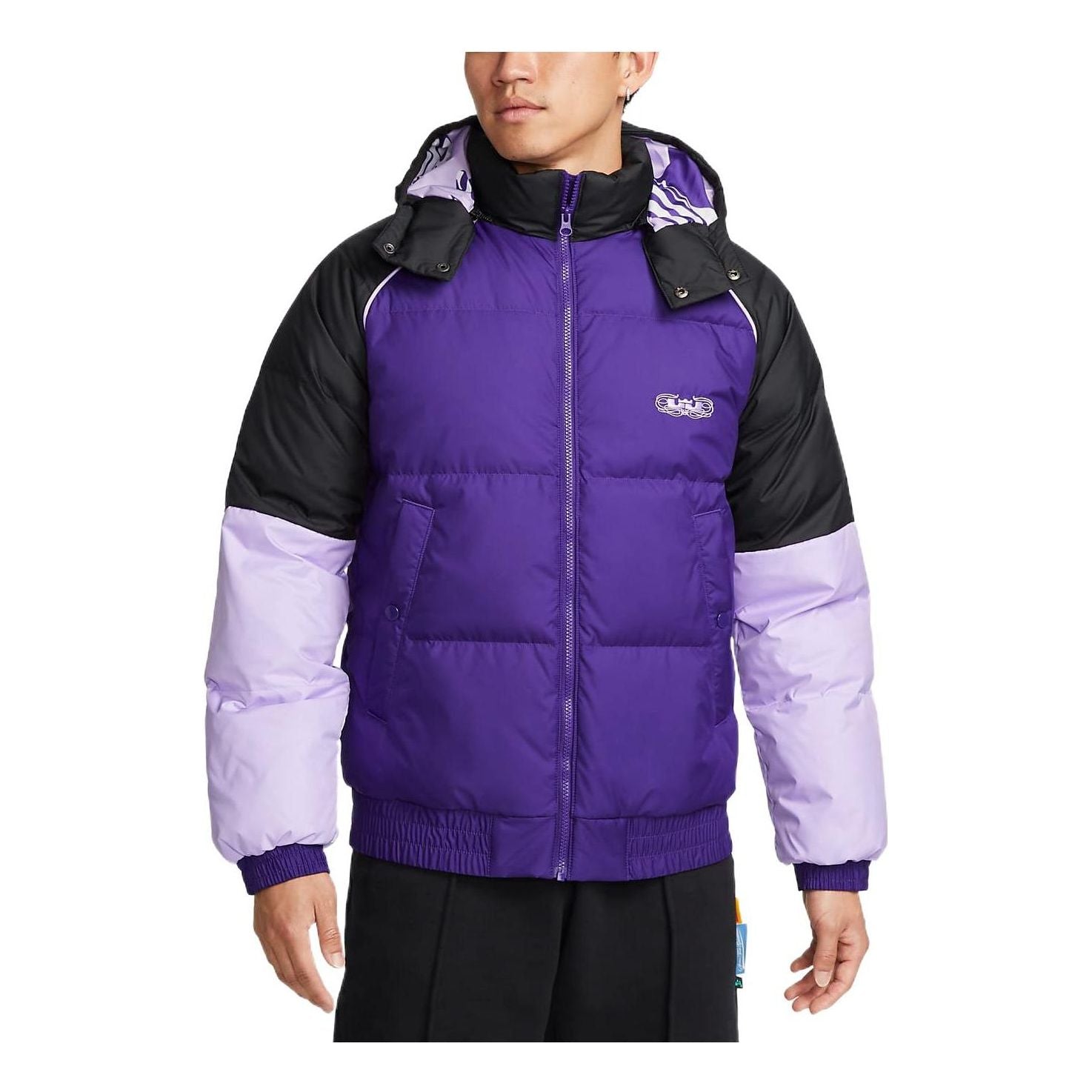 Puhovka Nike LeBron Color Block Puffer Jacket Lila | DQ6141-547, 0