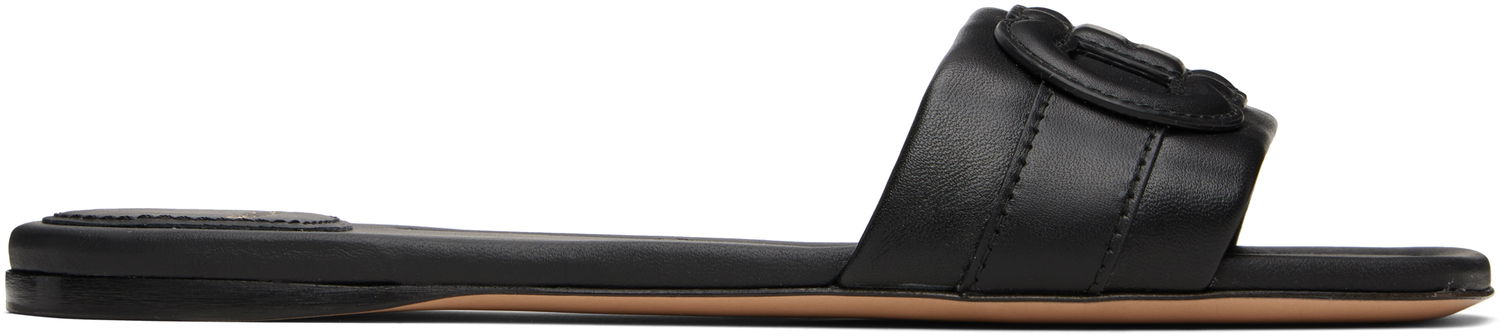 Modni dodatki FERRAGAMO Salvatore Ferragamo Gancini Slides Črna | 779890, 0