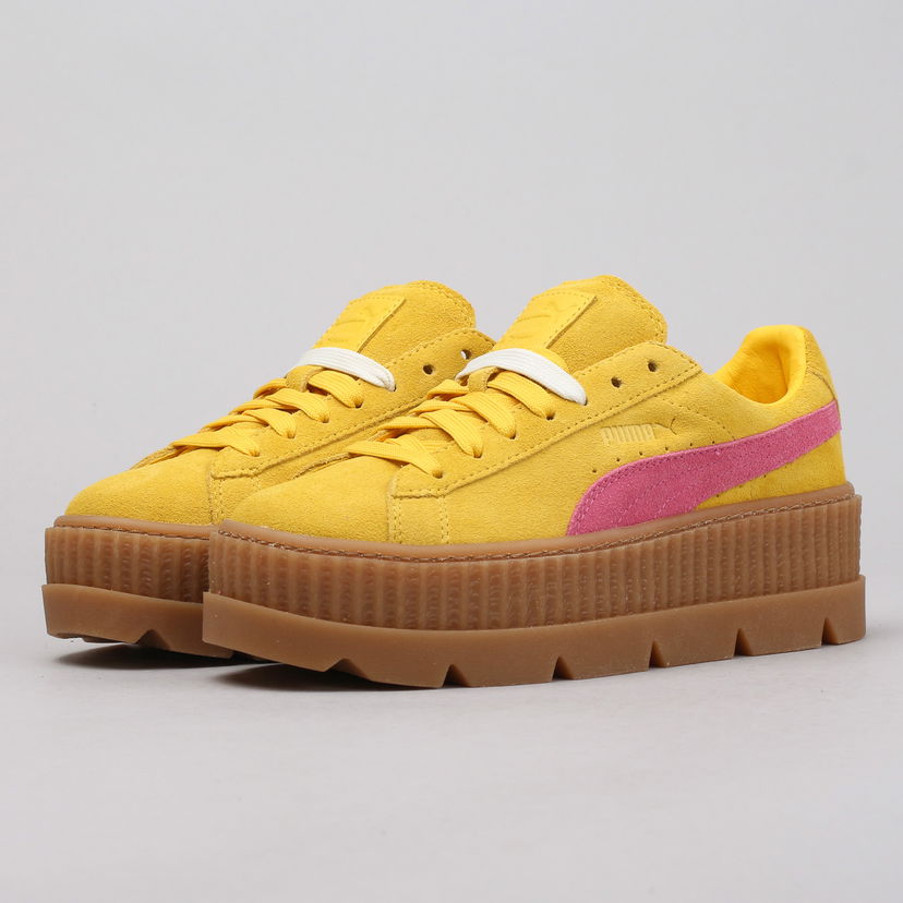 Superge in čevlji Puma Cleated CreeperSuede Wn's lemon - carmine - vanilla ice Oranžna | 366268 03