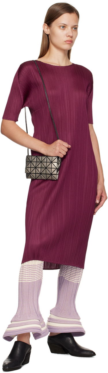Torbica BAO BAO ISSEY MIYAKE Metallic Geometric Pattern Shoulder Bag Kovinski | BB48AG171, 3