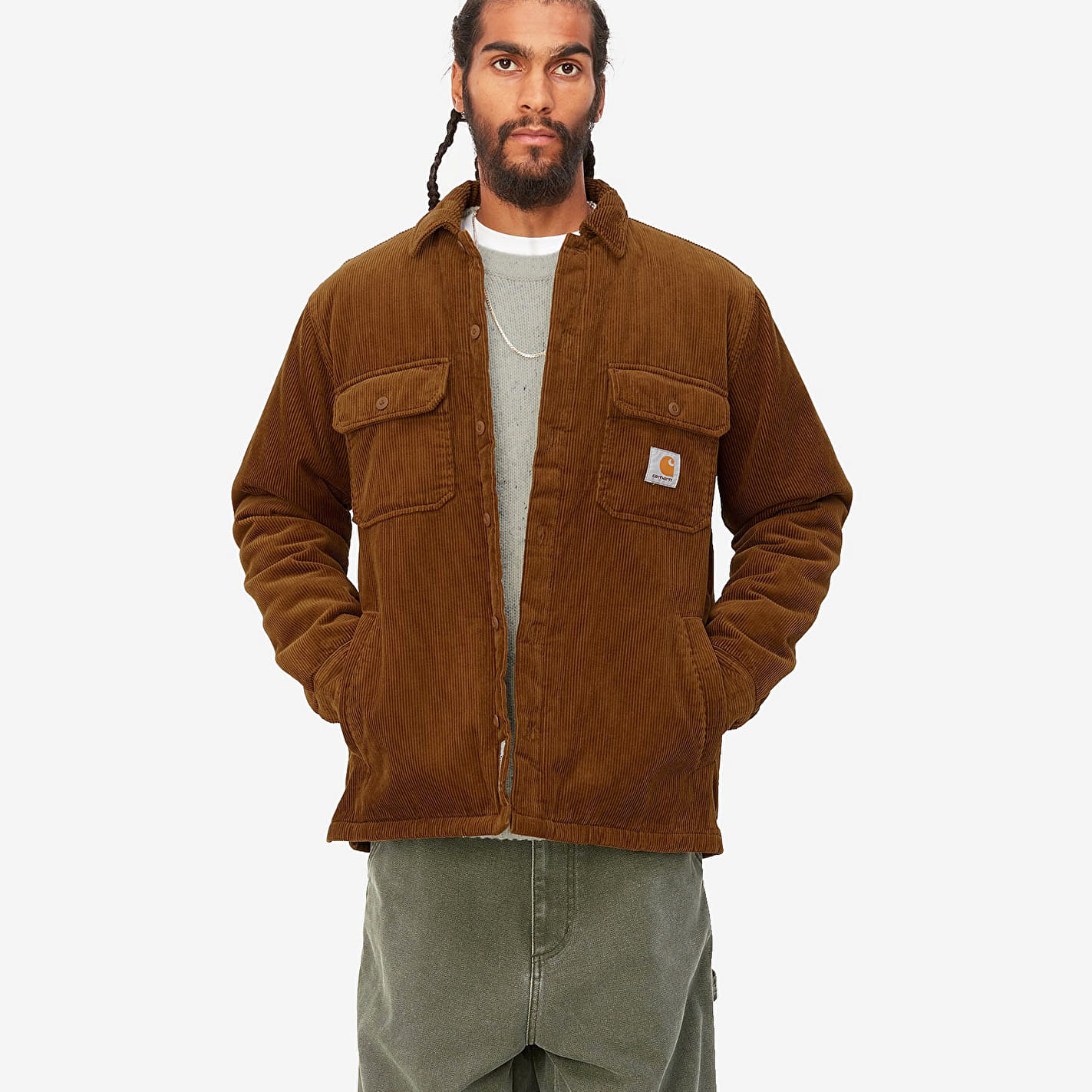 Jakna Carhartt WIP Men's jacket Whitsome Jac Multicolour Rjava | I028827.1NFXX, 0