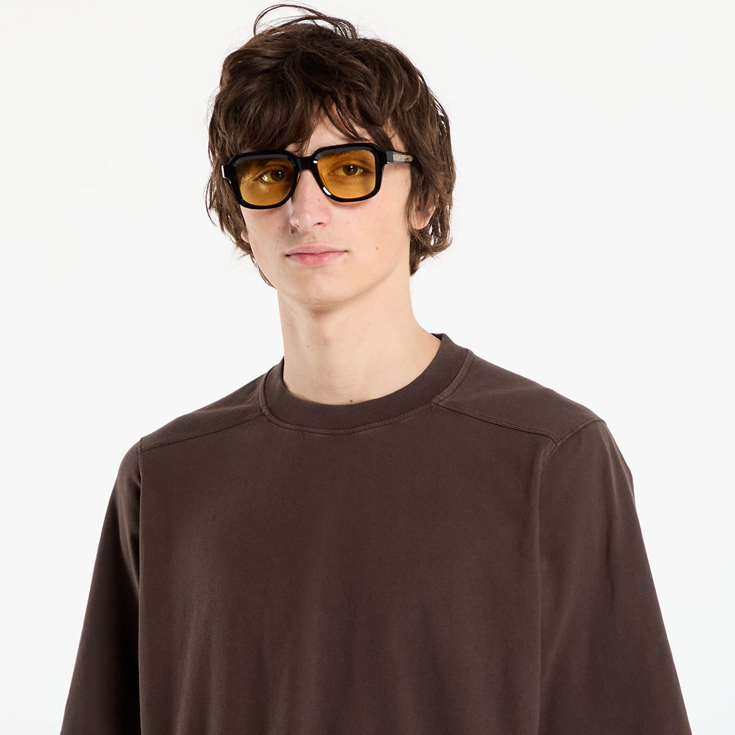 Majica Rick Owens DRKSHDW Walrus Universal T-Shirt Rjava | DU02E7252 RNP 78, 1
