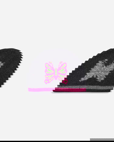 Beanie Chopova Lowena Cyber Butterfly Beanie Črna | 6710 BLCKMLT, 0