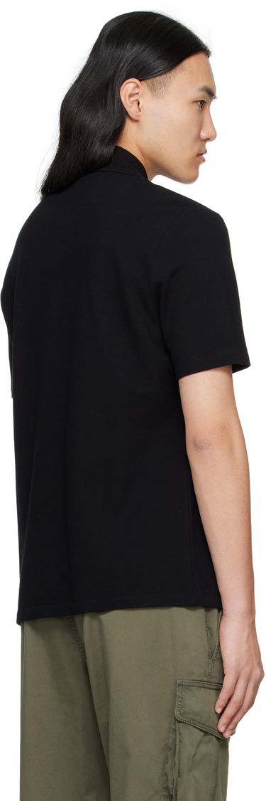 Polo majica Balmain Balmain Coin Print Polo Črna | EH1GC026BC94, 2