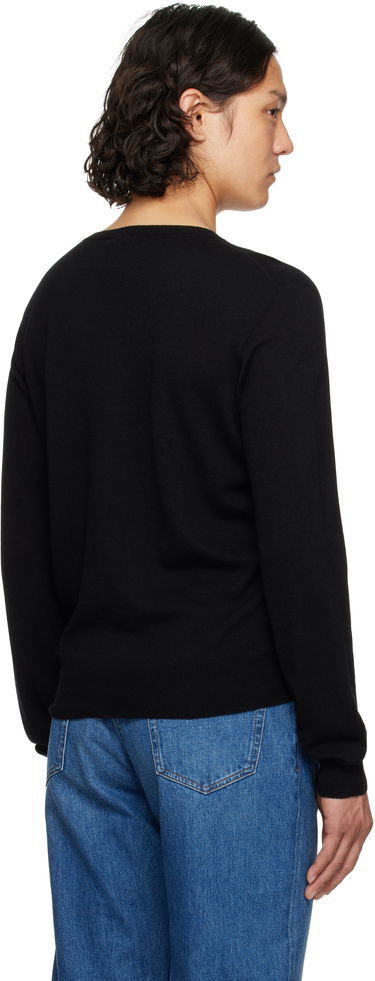 Pleteni pulover The Row The Row Rowley Sweater Črna | 920-Y751, 2