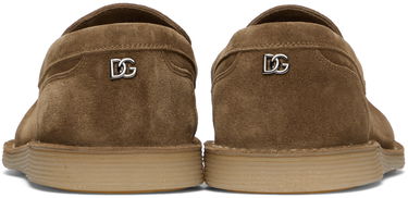 Superge in čevlji Dolce & Gabbana Florio Ideal Suede Loafers Rjava | A50593AS707, 1