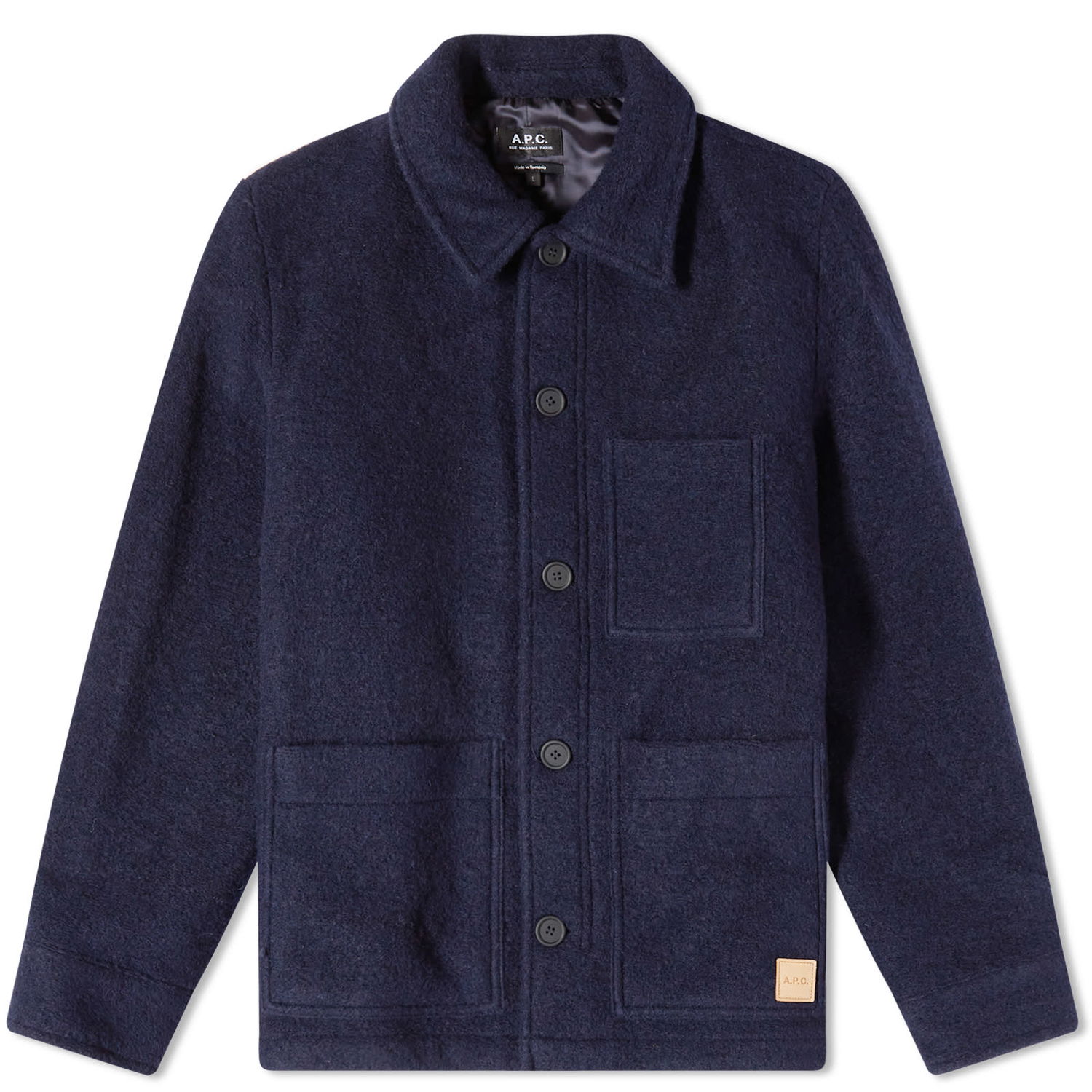 Jakna A.P.C. Emile Wool Chore Jacket Mornarica | WVBCA-H02713-IAK, 0