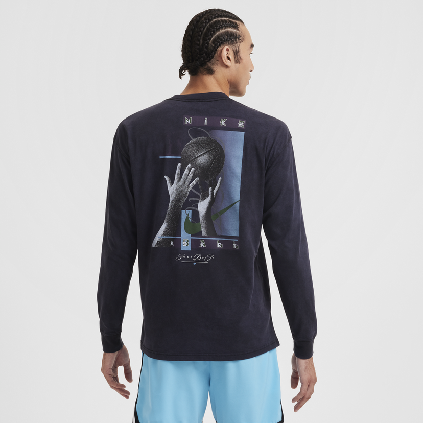 Majica Nike Max90 Long Sleeve T-Shirt With Print Črna | HF6195-010