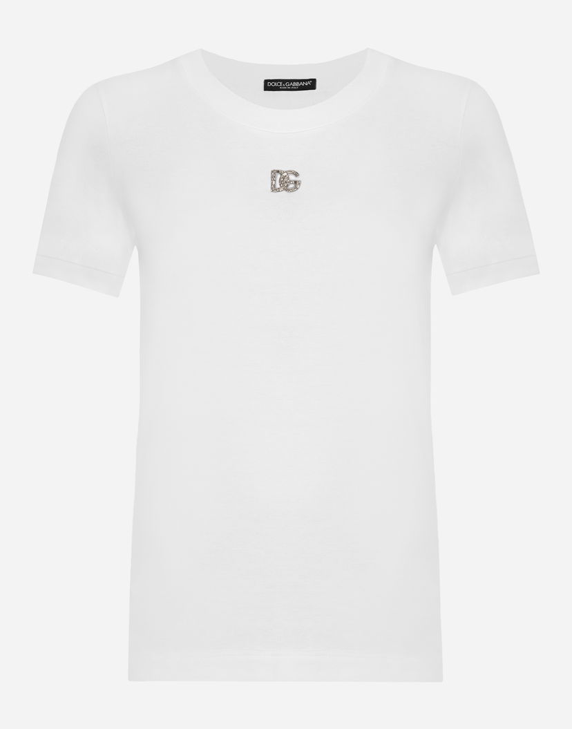 Majica Dolce & Gabbana T-shirt M/corta Giro Bela | F8U08ZG7B3UW0800