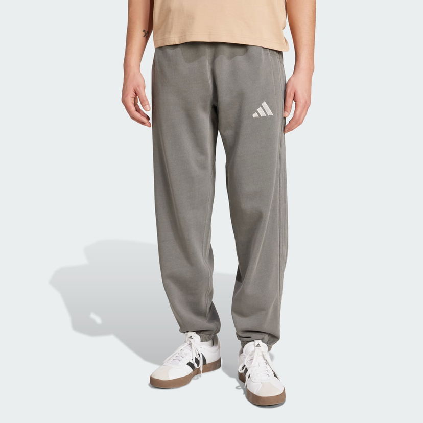 Trenirka adidas Performance ALL SZN French Terry Washed Loose Pants Siva | JL6524
