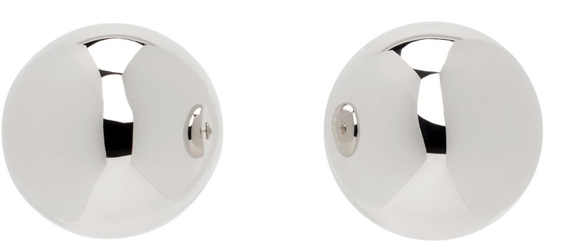 Uhani Givenchy Givenchy Curve Earrings Kovinski | BF112DF003040