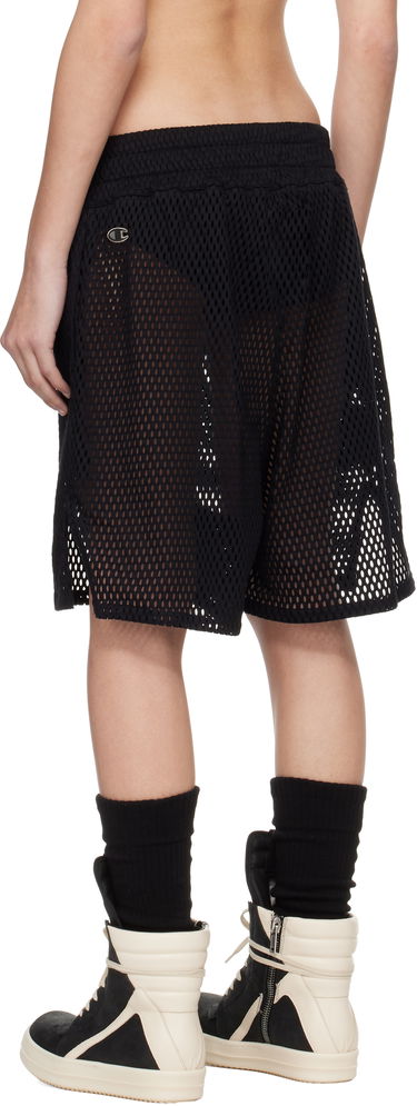 Kratke hlače Rick Owens Rick Owens Champion Edition Mesh Shorts Črna | CW01E1682 CHONET, 3