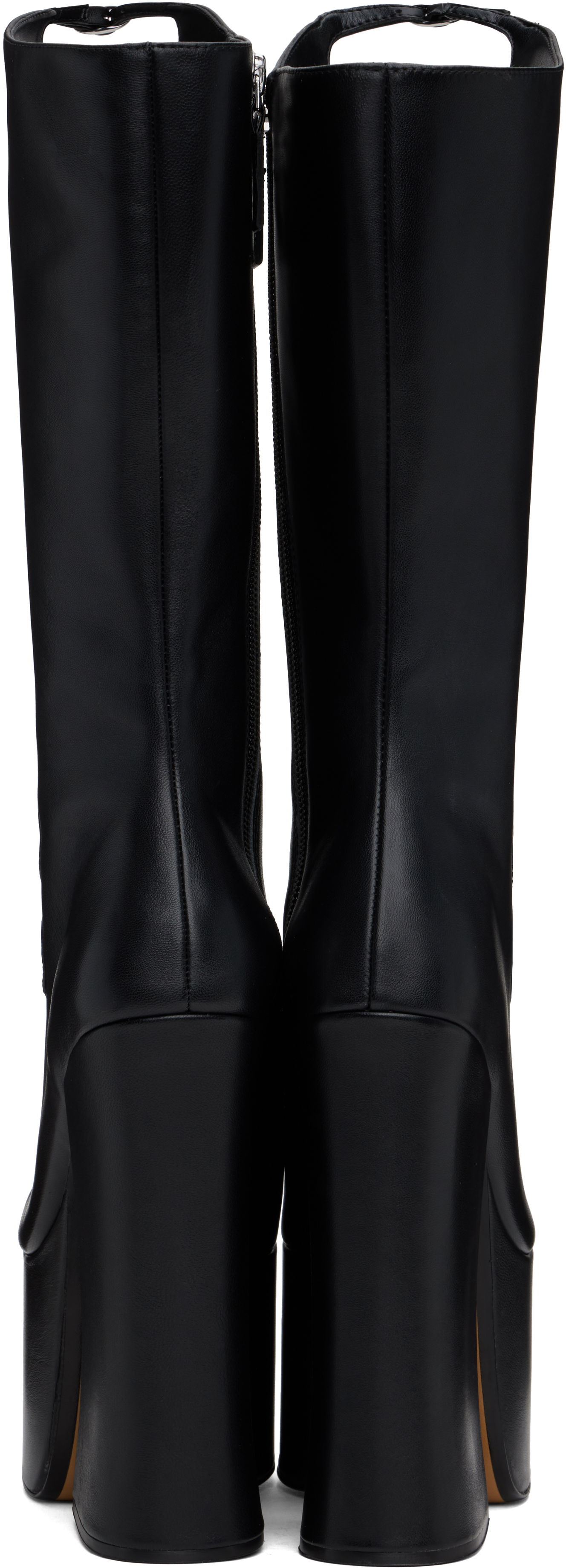 Oblačila Marc Jacobs Marc Jacobs 'The Kiki' Platform Knee-High Boots Črna | 3F3FBO001F02, 1