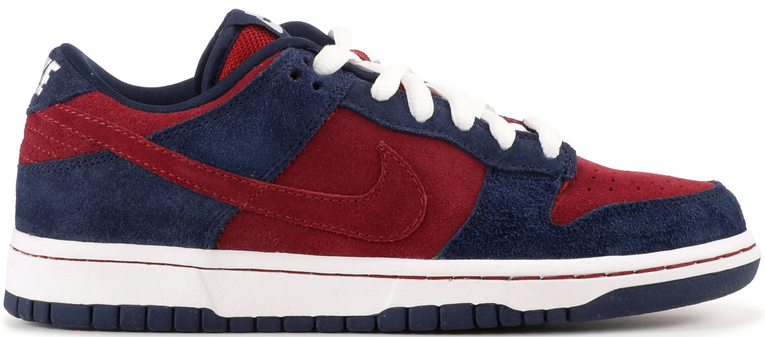 Superge in čevlji Nike SB SB Dunk Low Obsidian Team Red Rdeča | 304292-404, 0