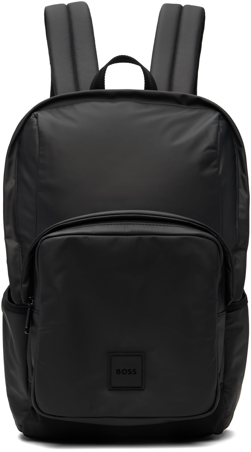 Nahrbtnik BOSS Coated Canvas Logo Backpack by BOSS Črna | 50548160