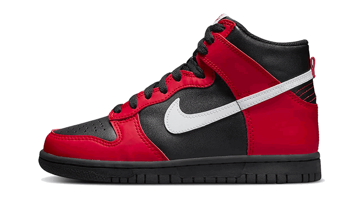 Superge in čevlji Nike Dunk High "Black University Red" GS Rdeča | DB2179-003, 0