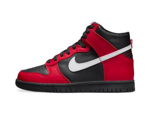 Superge in čevlji Nike Dunk High "Black University Red" GS Rdeča | DB2179-003