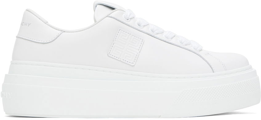 Superge in čevlji Givenchy Givenchy City Platform Bela | BE003FE23E100, 0