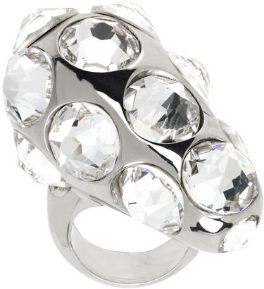 Prstan Acne Studios Acne Studios Crystal Drop Ring Kovinski | C50468-, 0