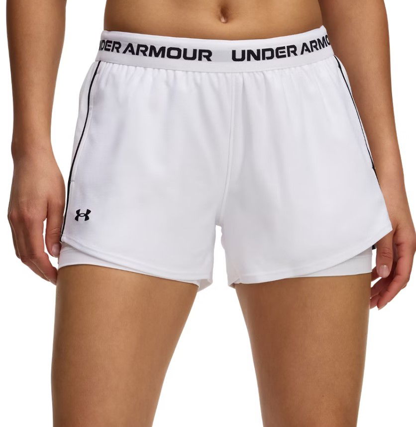 Kratke hlače Under Armour Under Armour Tech Play Up 2-in-1 Training Shorts Bela | 1389895-100, 0