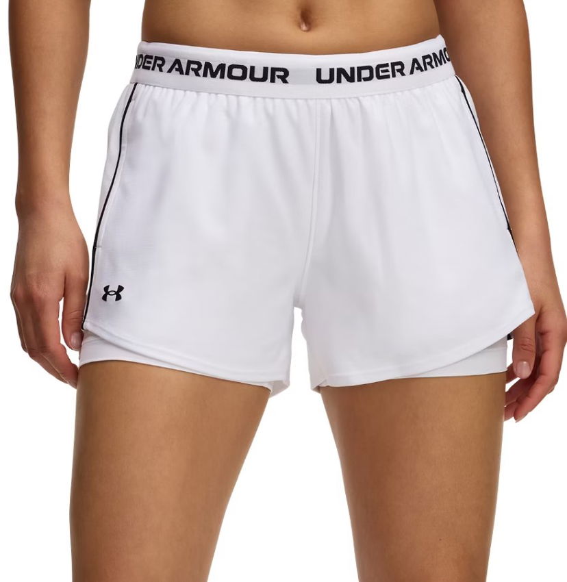 Kratke hlače Under Armour Under Armour Tech Play Up 2-in-1 Training Shorts Bela | 1389895-100