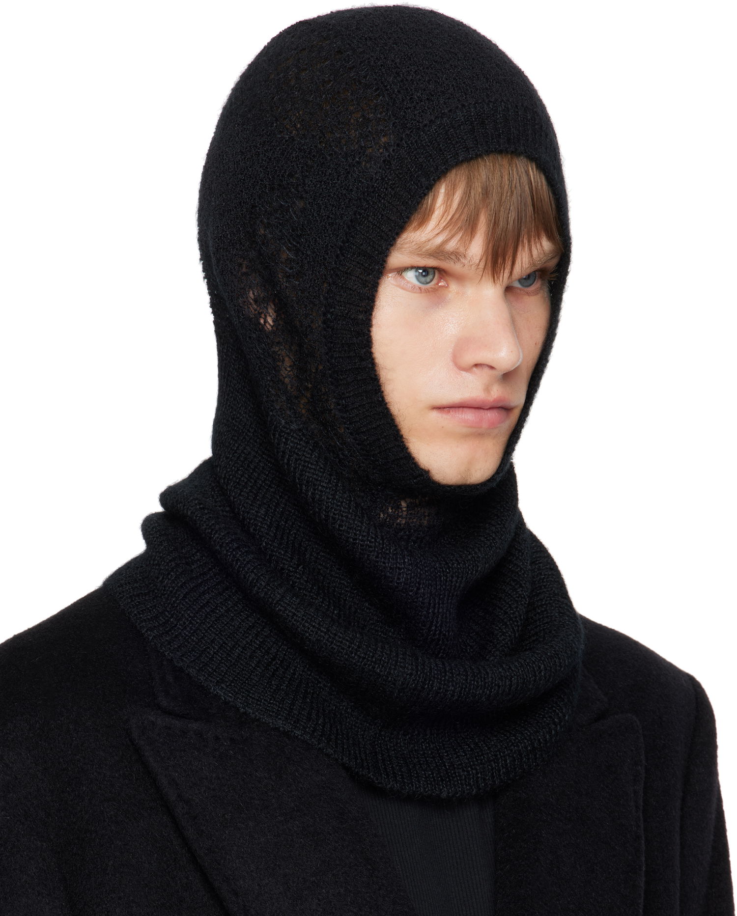 Klobuk Ann Demeulemeester Ann Demeulemeester Knit Balaclava Črna | B0013191-KN070-099, 1