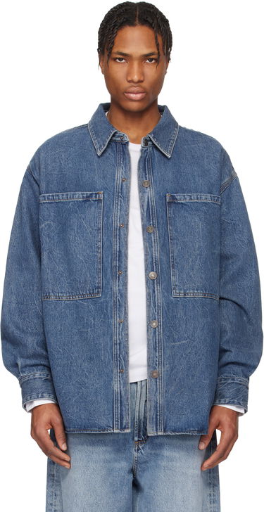 Srajce AGOLDE AGOLDE Atticus Denim Jacket Modra | A4031-1206, 0