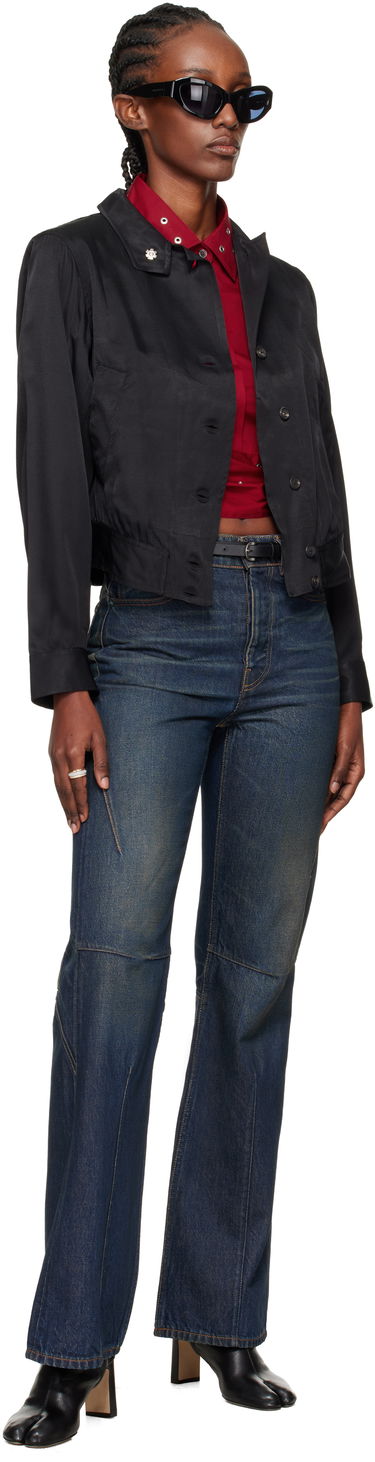 Bomber jakna OUR LEGACY Tuxedo Bomber Jacket Črna | W4252TF, 3
