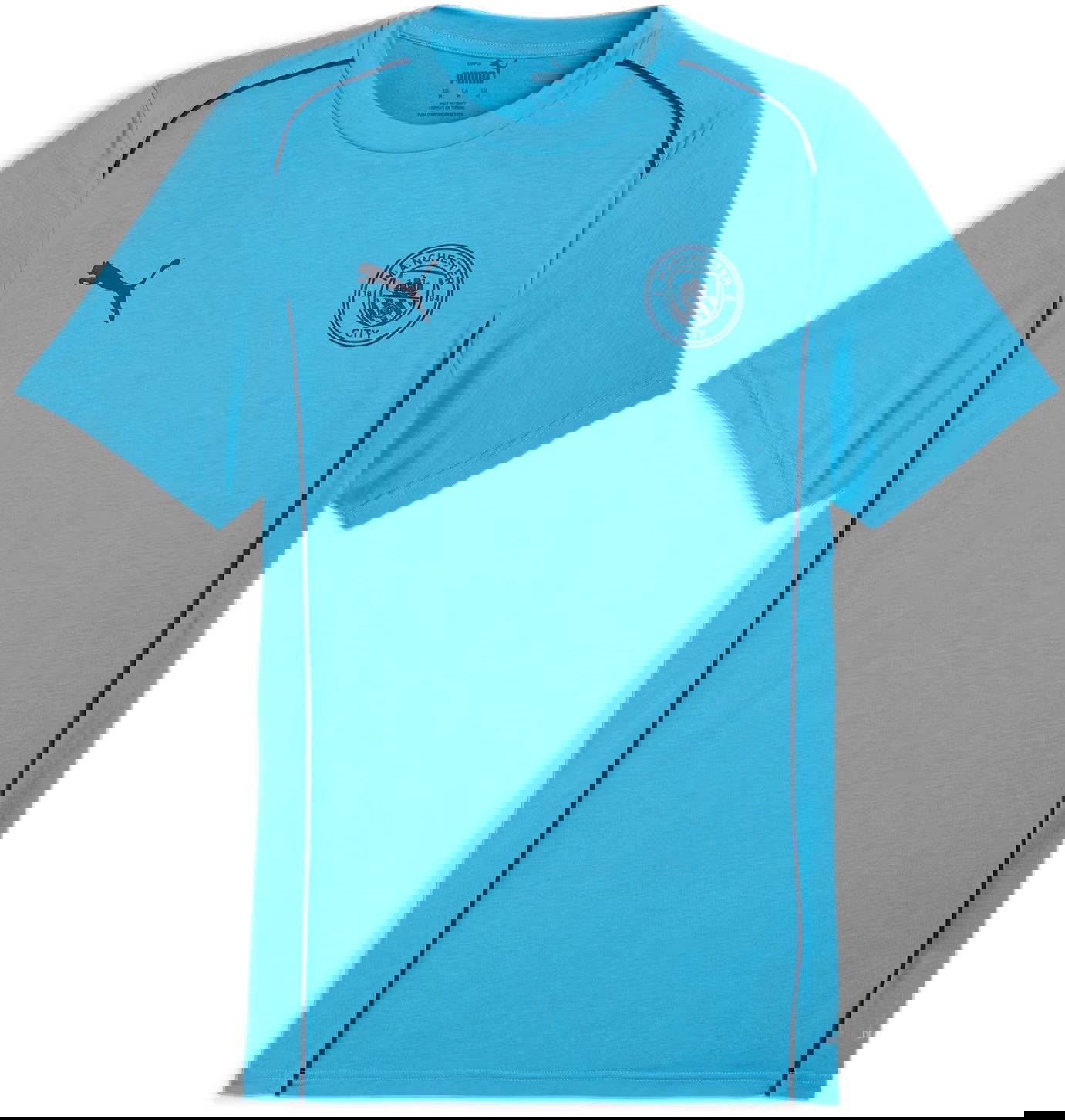 Majica Puma MCFC Casuals Tee Modra | 777569-31, 0