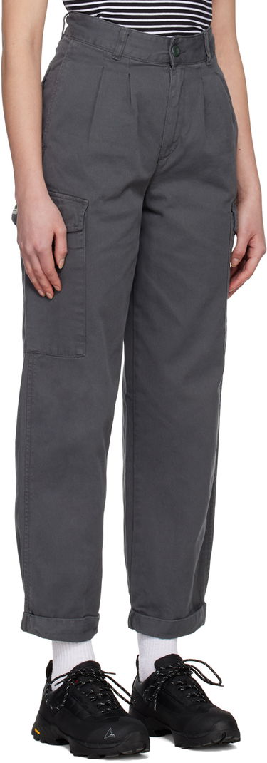 Cargo hlače Carhartt WIP Collins Relaxed Fit Cargo Pants Siva | I029789, 1