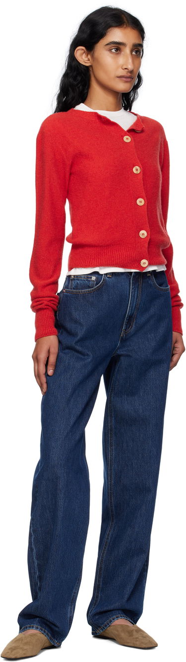 Pleteni pulover Baserange Baserange Tier Cardigan Rdeča | PUTC-RC-AU25, 3