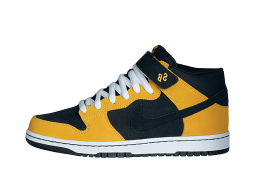 Superge in čevlji Nike SB SB Dunk Mid Wu-Tang Rumena | 314383-004