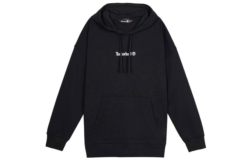 Pulover Timberland Logo Hoodie Črna | A5PVA-001