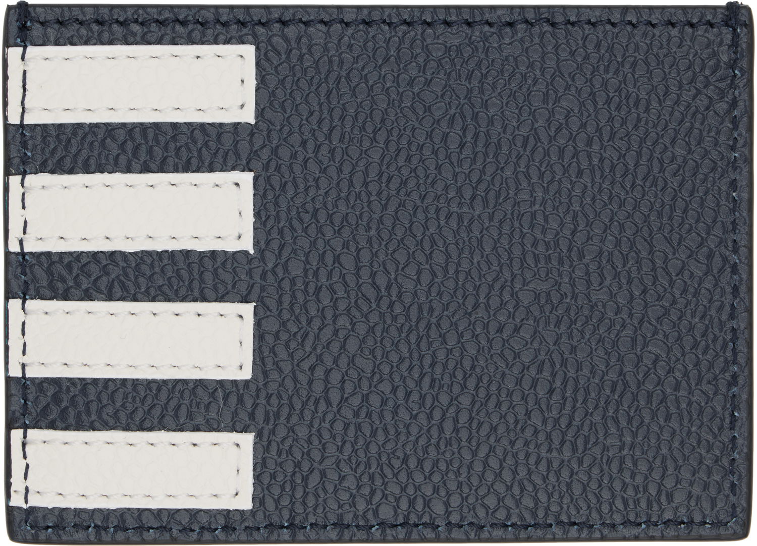 Denarnica Thom Browne Thom Browne 4-Bar Stripe Card Holder Mornarica | UAW075A-00198, 1