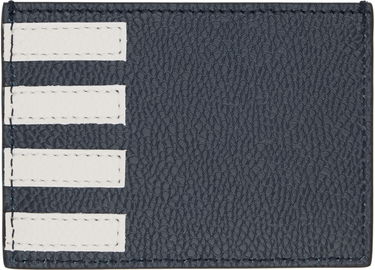 Denarnica Thom Browne Thom Browne 4-Bar Stripe Card Holder Mornarica | UAW075A-00198, 1