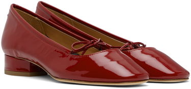 Obleke Aeyde Aeyde Darya Ballerina Flats Rdeča | A11-FL-GLVR25BL16-FW24-985-048, 3